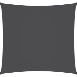 42302 vidaXL Sunshade Sail Oxford Fabric Square 3,6x3,6 m Anthracite