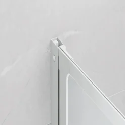 Bad Skærm 140 x 168 cm 7 Foldbare Paneler med håndklædeholder