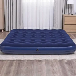 Best Way Luftmadras Blå 203 x 152 x 22 cm PVC