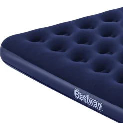Best Way Luftmadras Blå 203 x 152 x 22 cm PVC
