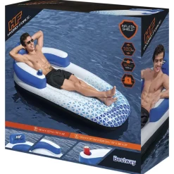 Bestway bademadras Hydro Force 183x97 cm blå