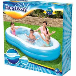 Bestway Big Lagoon badebassin 262x157x46 cm