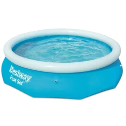 Bestway Fast Set oppusteligt badebassin 305x76 cm rundt 57266