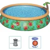 Bestway Fast Set oppusteligt poolsæt Paradise Palms 457x84 cm