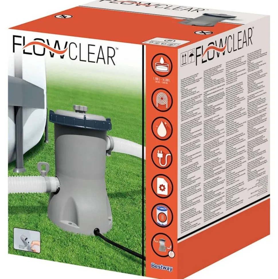 Bestway Flowclear filterpumpe til pool 2006 l/t.
