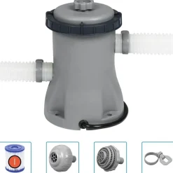 Bestway Flowclear filterpumpe til swimmingpool 330 gallon