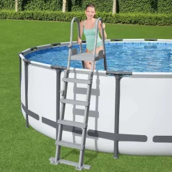 Bestway Flowclear poolstige med 4 trin 132 cm
