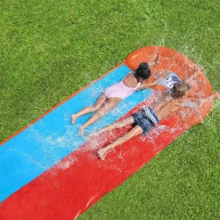 Bestway H2OGO vandrutsjebane Tsunami Splash Ramp dobbelt glidebane