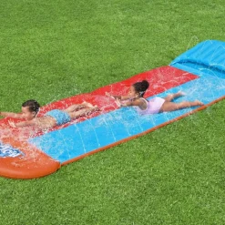 Bestway H2OGO vandrutsjebane Tsunami Splash Ramp dobbelt glidebane