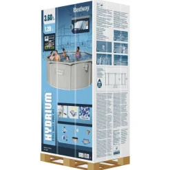 Bestway Hydrium fritstående pool 360x120 cm rund