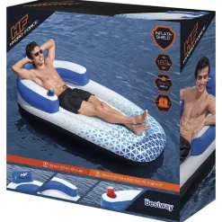 Bestway Hydro Force bademadras 183x97 cm blå