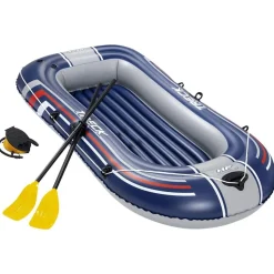 Bestway Hydro-Force gummibåd med pumpe og padler blå