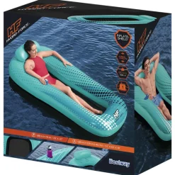 Bestway Hydro-Force Sol Venture bademadras 188x109 cm blå