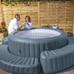 Bestway Lay-Z-Spa oppustelig kant til runde spabade
