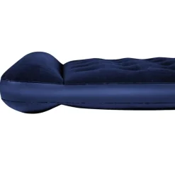 Bestway luftmadras med velourtop og indbygget luftpumpe 185x76x28 cm