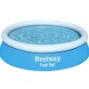 Bestway oppustelig pool Fast Set 183x51 cm rund blå