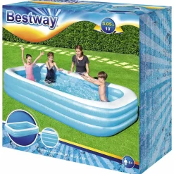 Bestway oppusteligt badebassin 305 x 183 x 56 cm