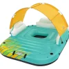 Bestway 5-personers oppustelig bademadras Sunny Lounge 291x265x83 cm