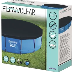 Bestway poolovertræk Flowclear 457 cm