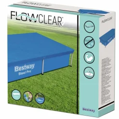 Bestway poolovertræk Flowclear 221x150 cm