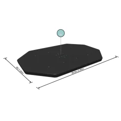 Bestway poolovertræk Flowclear 300 x 200 cm