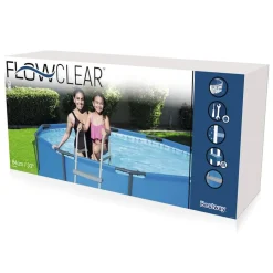 Bestway poolstige med 4 trin Flowclear 122 cm 58331
