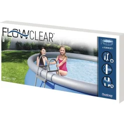 Bestway poolstige med 2 trin Flowclear 84 cm