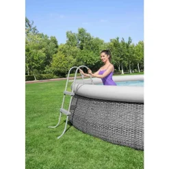 Bestway poolstige med 2 trin Flowclear 84 cm