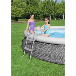 Bestway poolstige med 2 trin Flowclear 84 cm