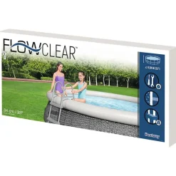 Bestway poolstige med 2 trin Flowclear 84 cm