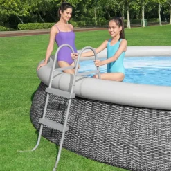 Bestway poolstige med 2 trin Flowclear 84 cm