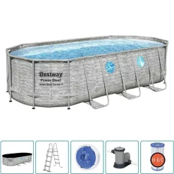 Bestway Power Steel Swim Vista Series swimmingpoolsæt 549x274x122 cm