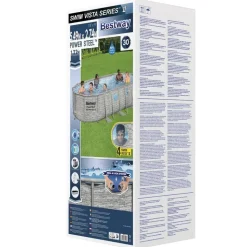 Bestway Power Steel Swim Vista Series swimmingpool 549x274x122 cm