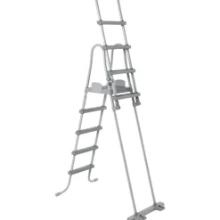 Bestway Power Steel swimmingpoolsæt rektangulær 412x201x122 cm