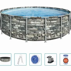 Bestway Power Steel swimmingpool 549x132 cm
