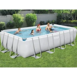 Bestway Power Steel swimmingpool 549x274x122 cm rektangulær