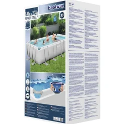 Bestway Power Steel swimmingpool 549x274x122 cm rektangulær