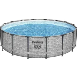 Bestway Power Steel swimmingpool 488x122 cm rund