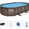Bestway Power Steel swimmingpoolsæt 488x305x107 cm