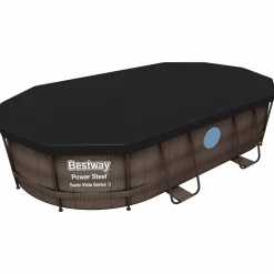 Bestway Power Steel swimmingpoolsæt 488x305x107 cm