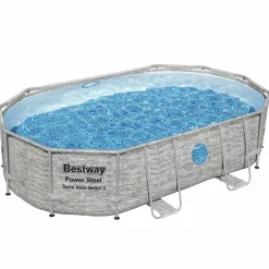 Bestway Power Steel swimmingpoolsæt 488x305x107 cm