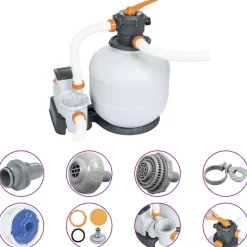 Bestway sandfilterpumpe Flowclear 8327 l/t.