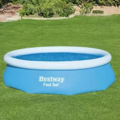 Bestway solopvarmet poolovertræk Flowclear 305 cm