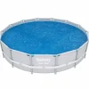 Bestway solopvarmet poolovertræk Flowclear 427 cm