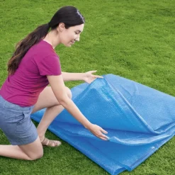 Bestway solopvarmet poolovertræk Flowclear 427 cm