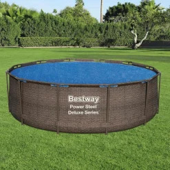 Bestway solopvarmet poolovertræk Flowclear 356 cm
