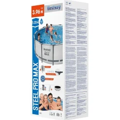 Bestway Steel Pro MAX swimmingpoolsæt 396x122 cm