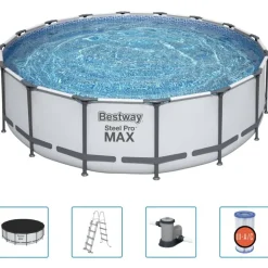 Bestway Steel Pro MAX swimmingpoolsæt 488x122 cm