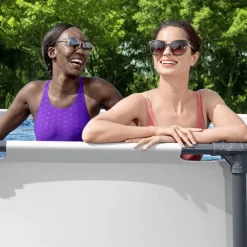 Bestway Steel Pro MAX swimmingpoolsæt 396x122 cm rundt