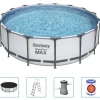 Bestway Steel Pro MAX swimmingpoolsæt 457x122 cm rund